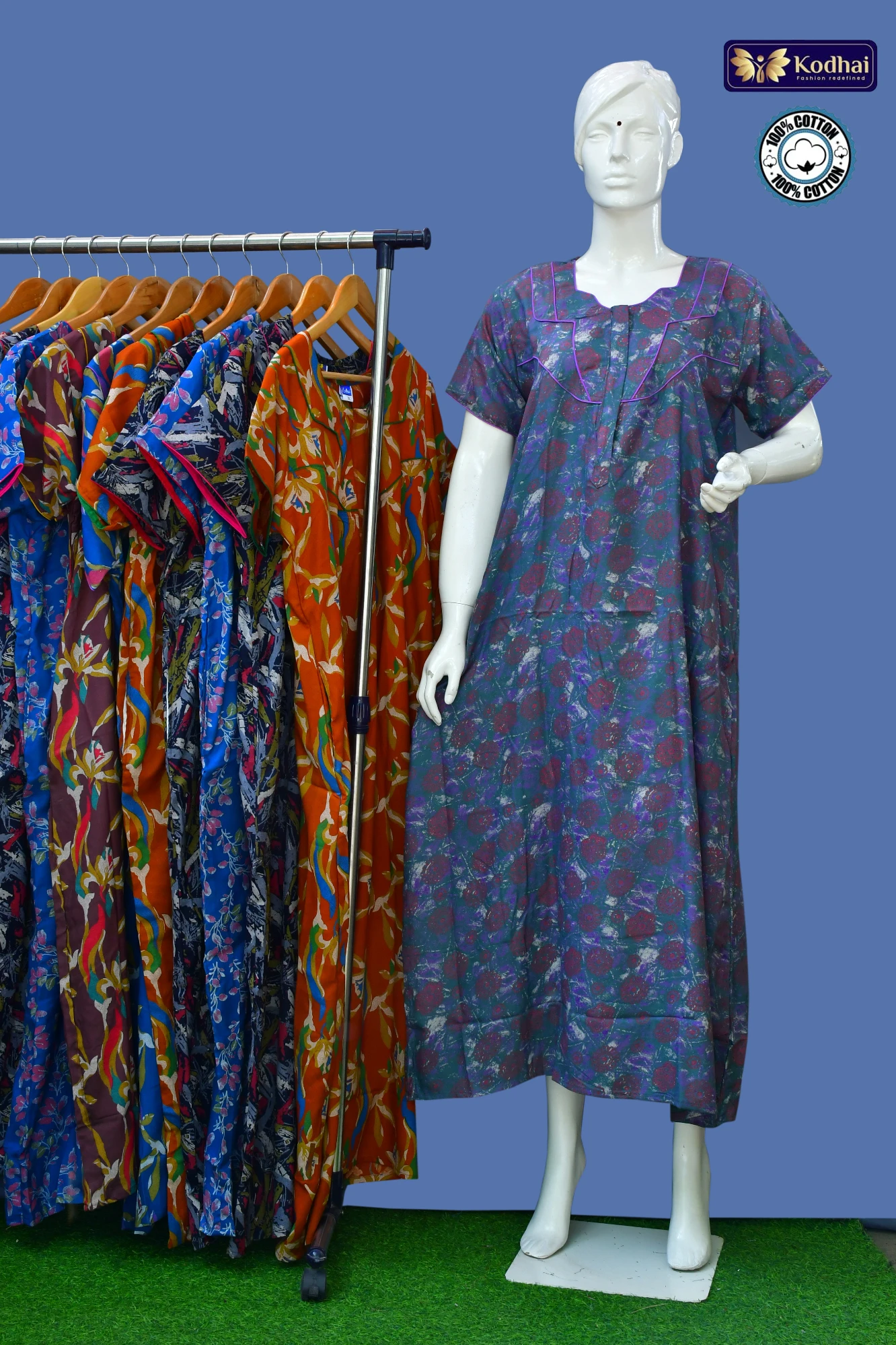 Spun Cotton Nighty