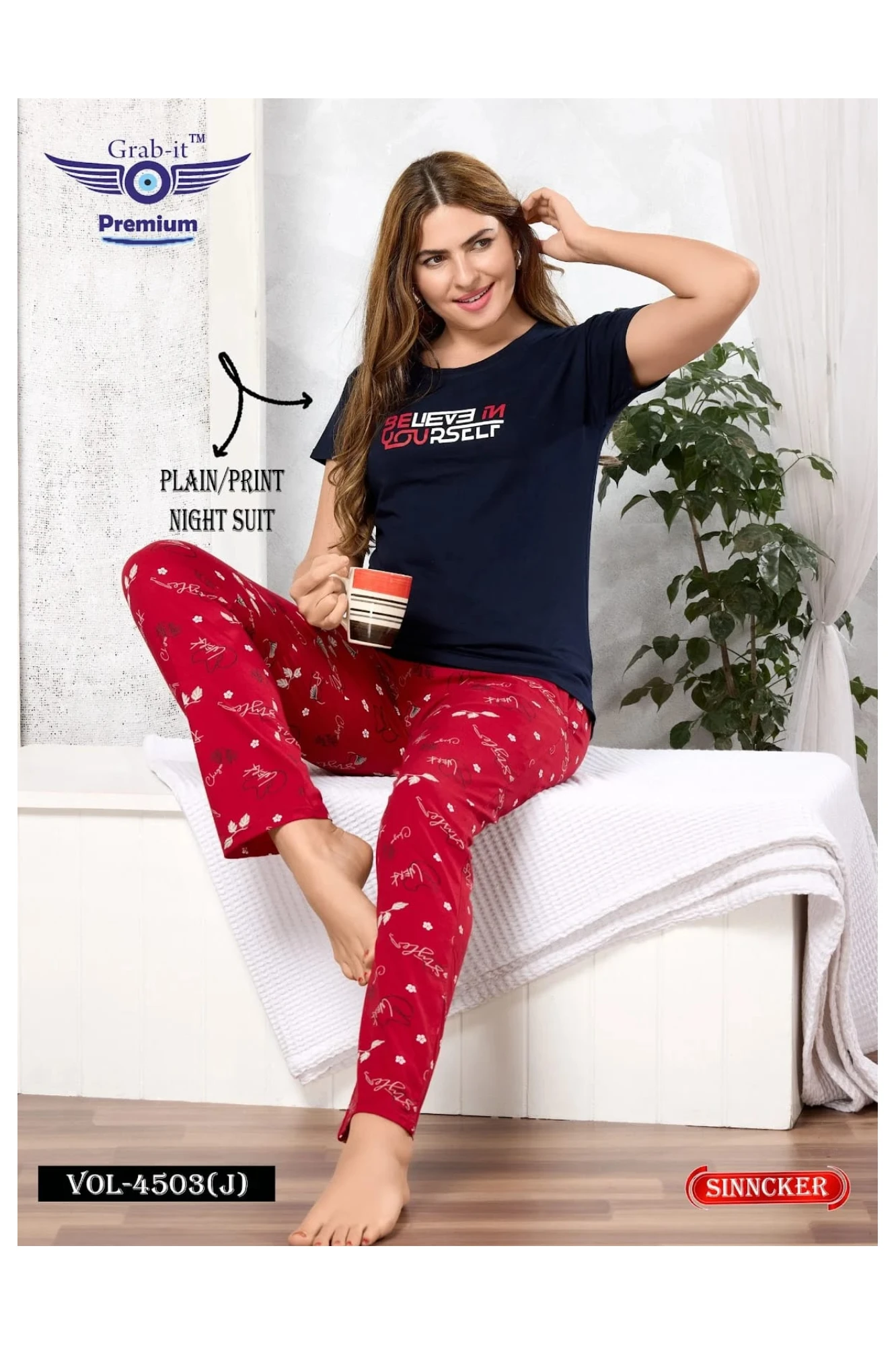 Hosiery Cotton Night Suits