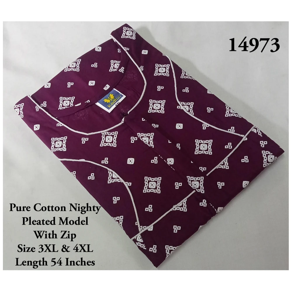 Pure Cotton Nighty