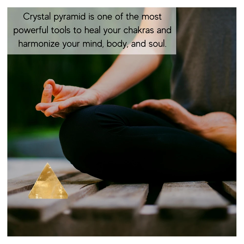 Citrine Pyramid (1 Inch)