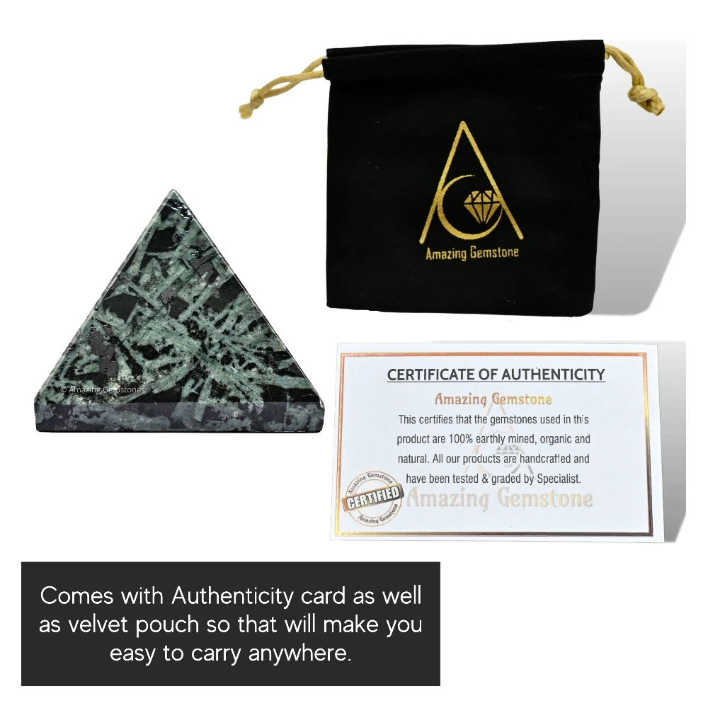 Flower Stone Pyramid (1 Inch)