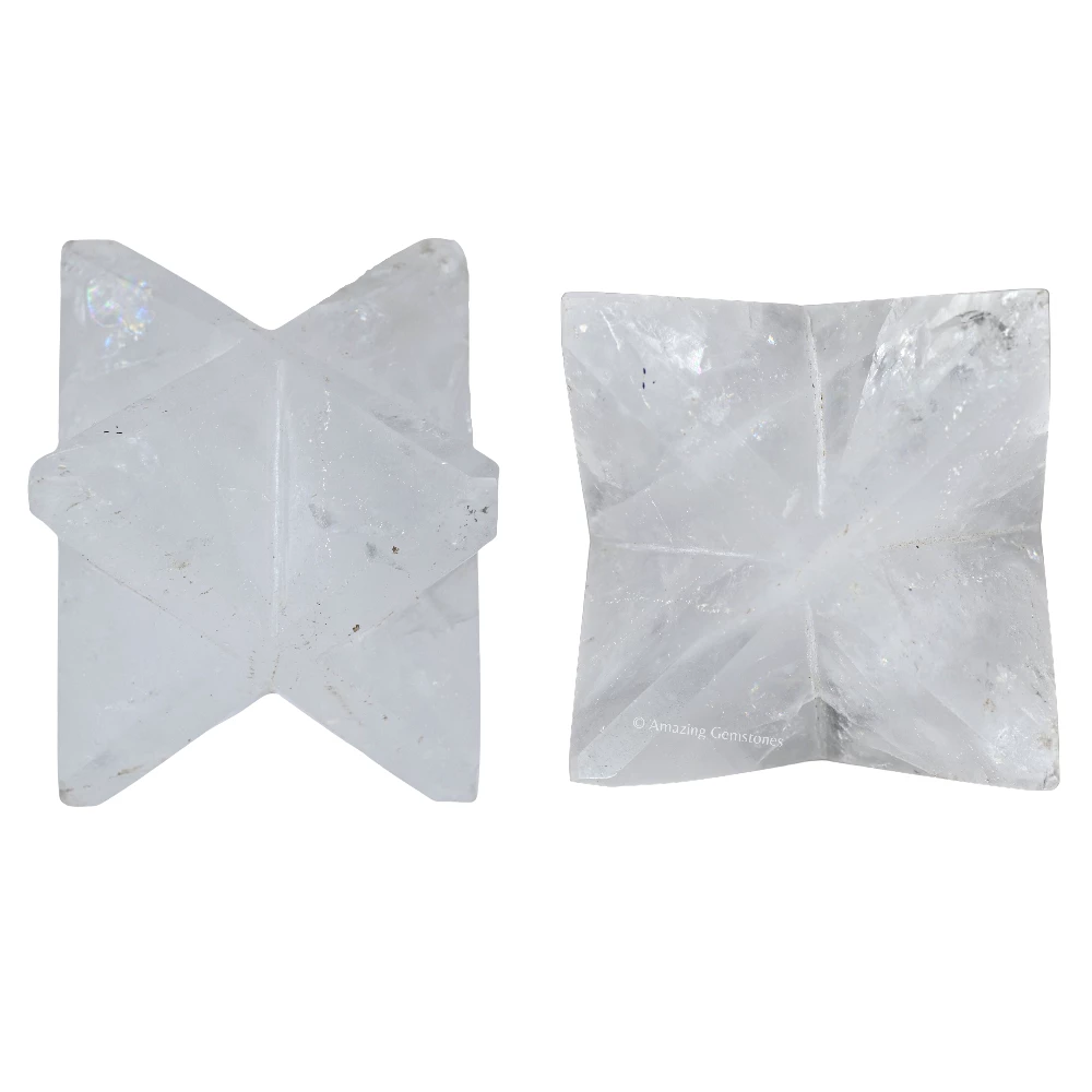 Clear Quartz Merkaba (45-55 mm)
