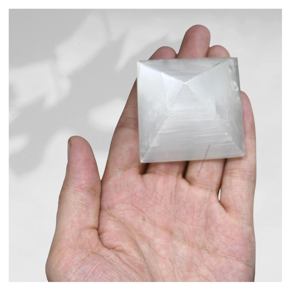 Selenite Pyramid (2 Inch)