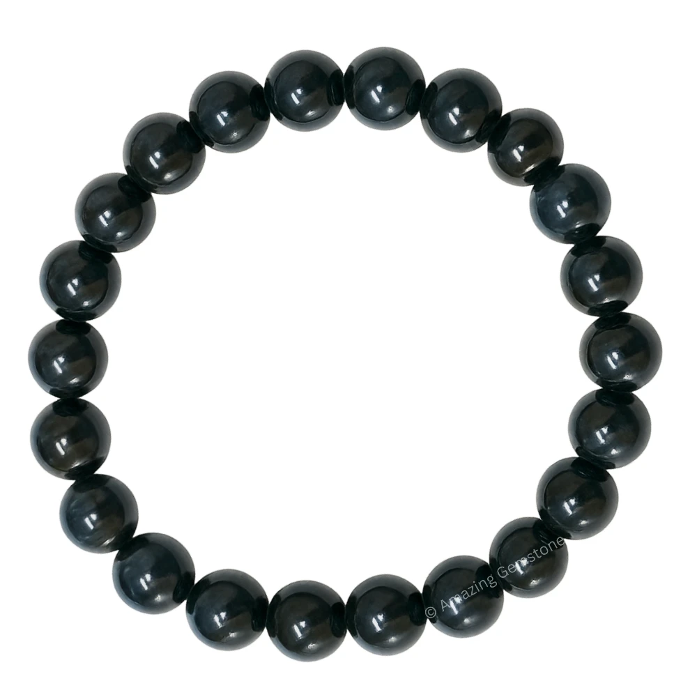 Blue Cat's Eye Bracelet (Strechable)