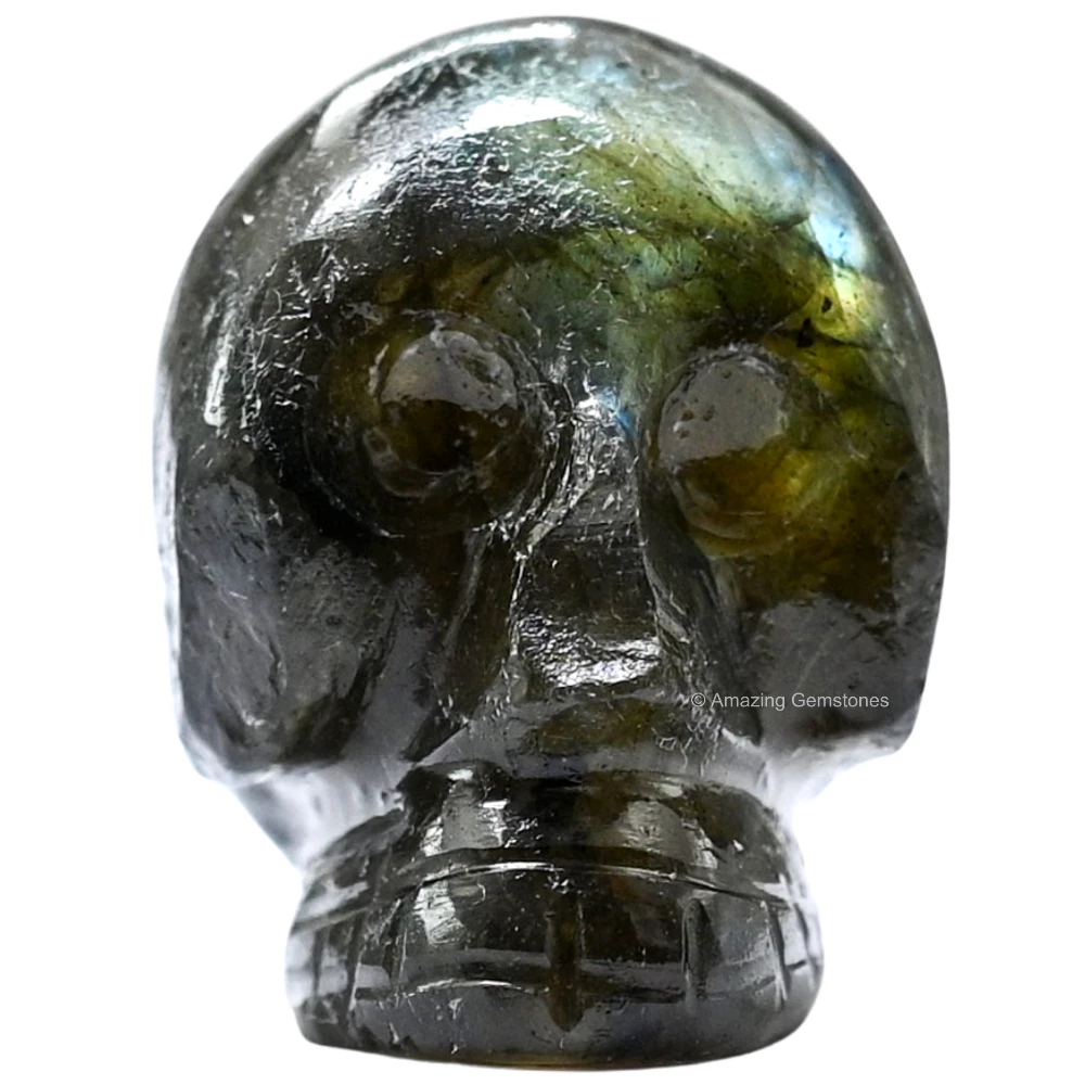 Labradorite Skull