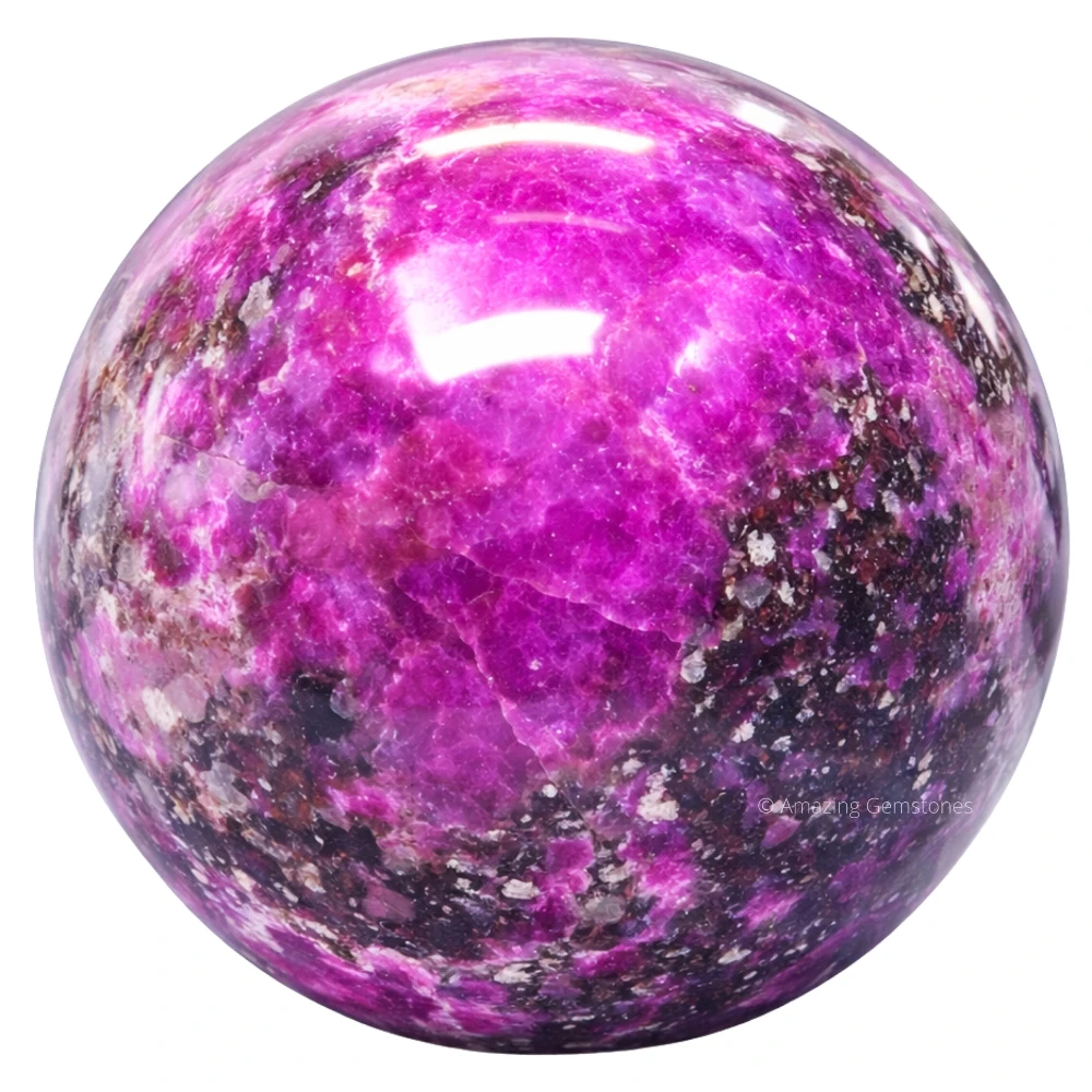 Cobalt Calcite Sphere (2 Inch)