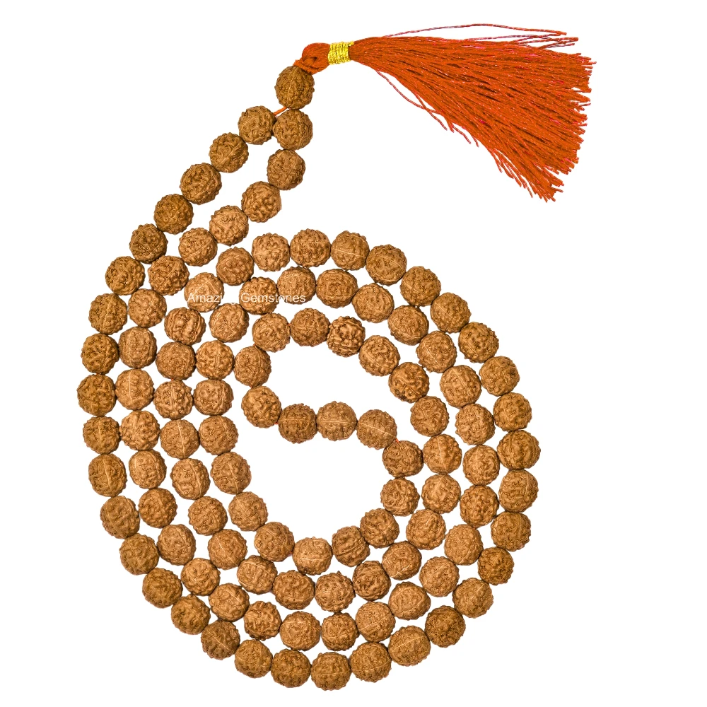 10mm Rudraksha Mala (Without Knot)