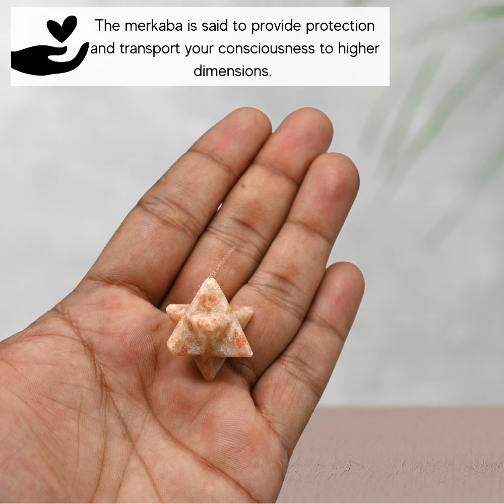 Sunstone Merkaba (15-20 mm)