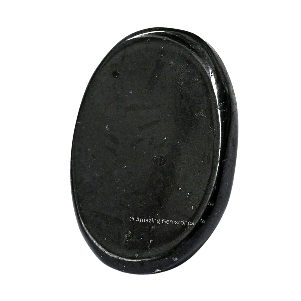 Black Tourmaline Worry Stone