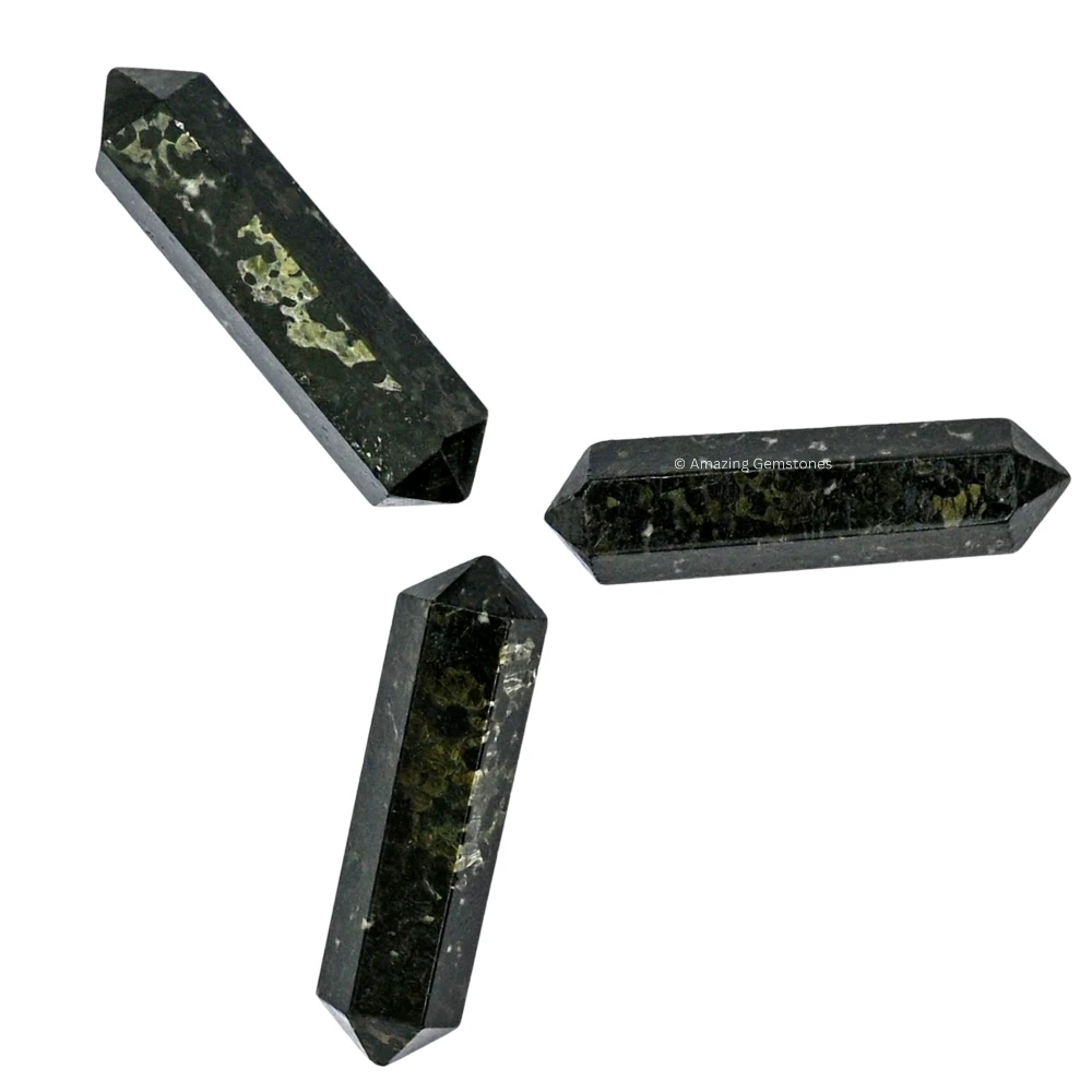Nuummite Pencil Points (Double Terminated) (Set of 50)