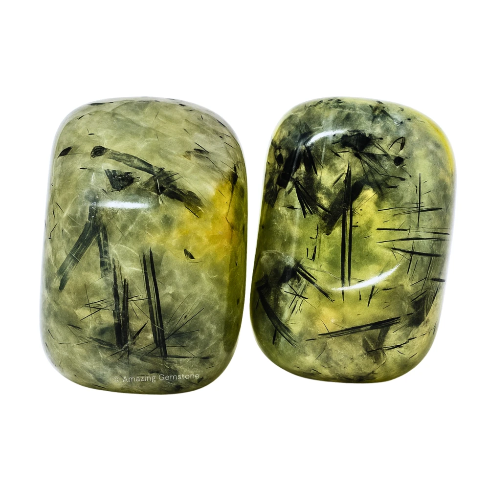 Tumbled Prehnite Stone Crystals (1 oz)