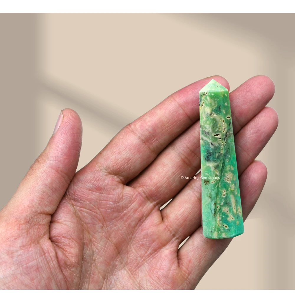 Chrysoprase Tower (2" to 3" inch)