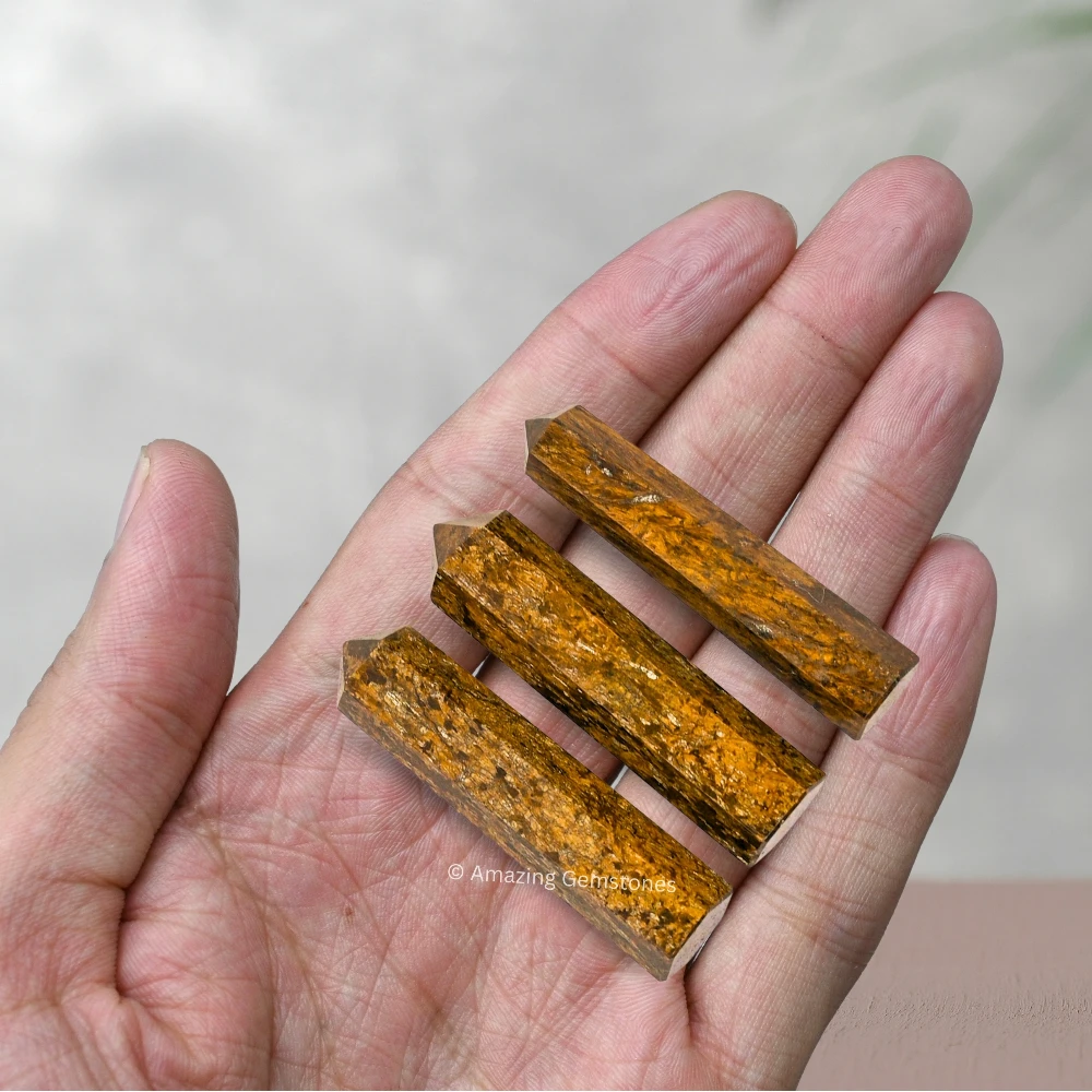 Bronzite Pencil Points (Set of 3)