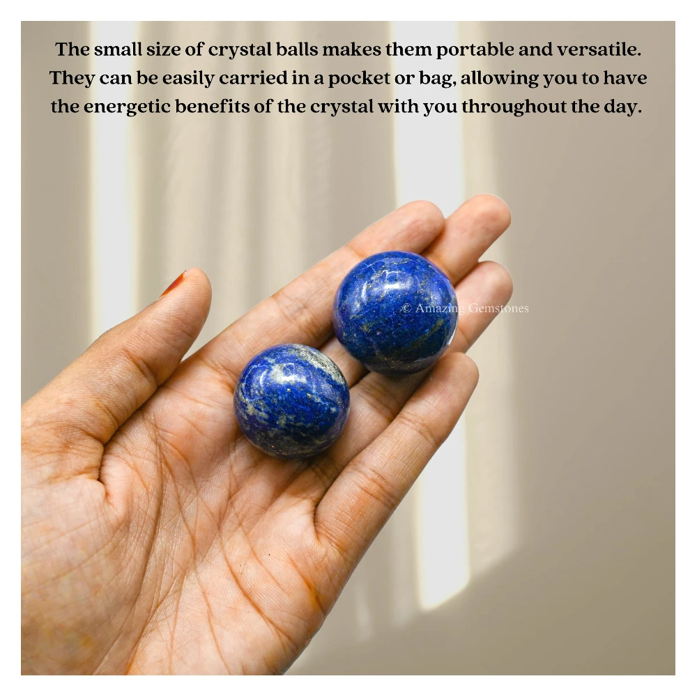 Lapis Lazuli Sphere (1 Inch)