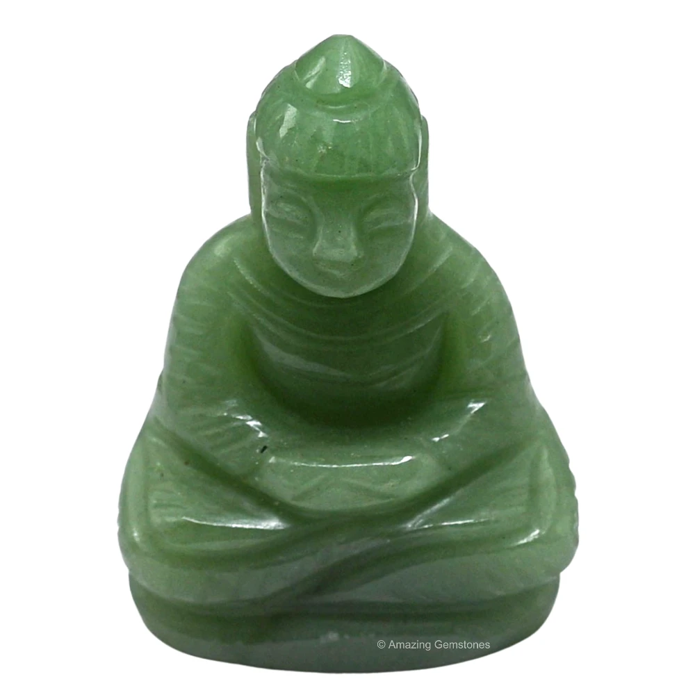 Green Aventurine Buddha Statue
