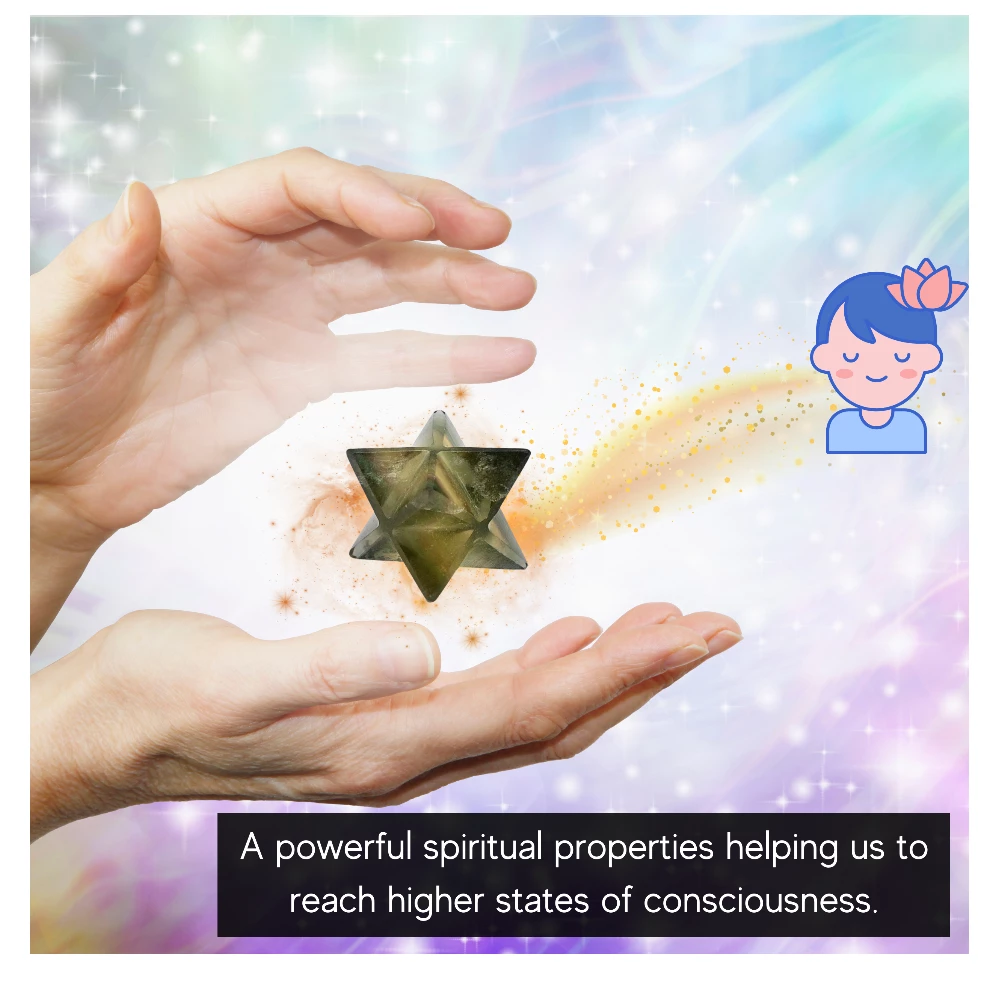 Fluorite Merkaba (15-20 mm)