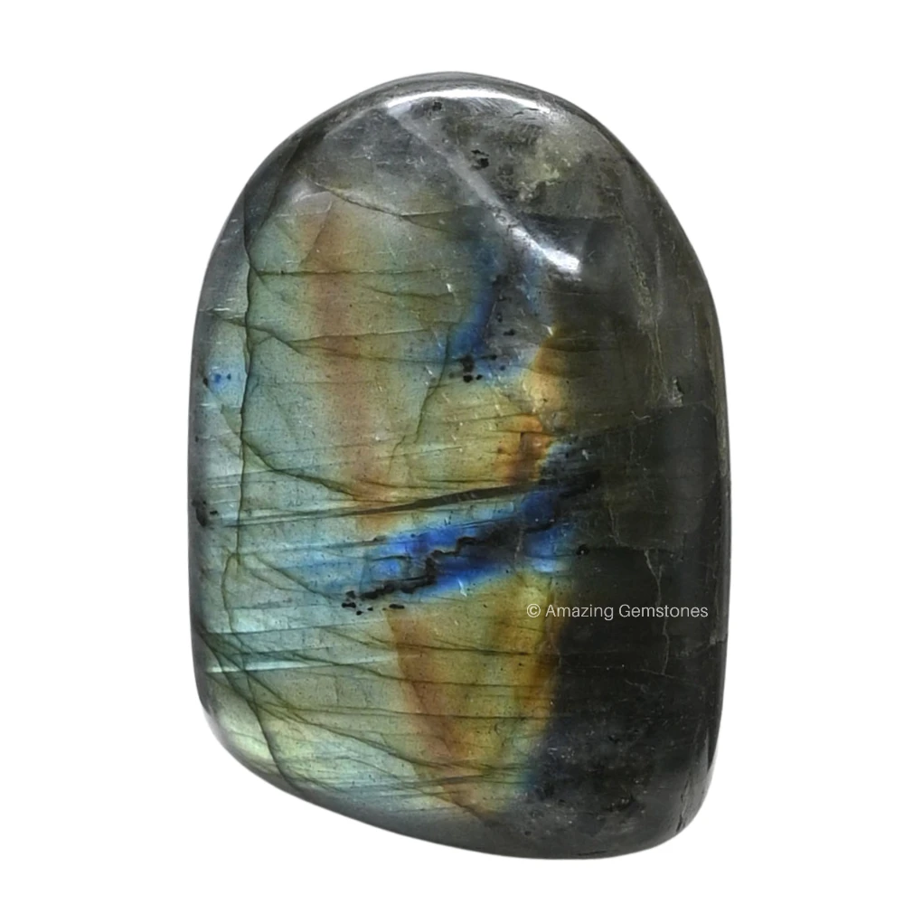 Labradorite Standing Palm Stone (Regular)