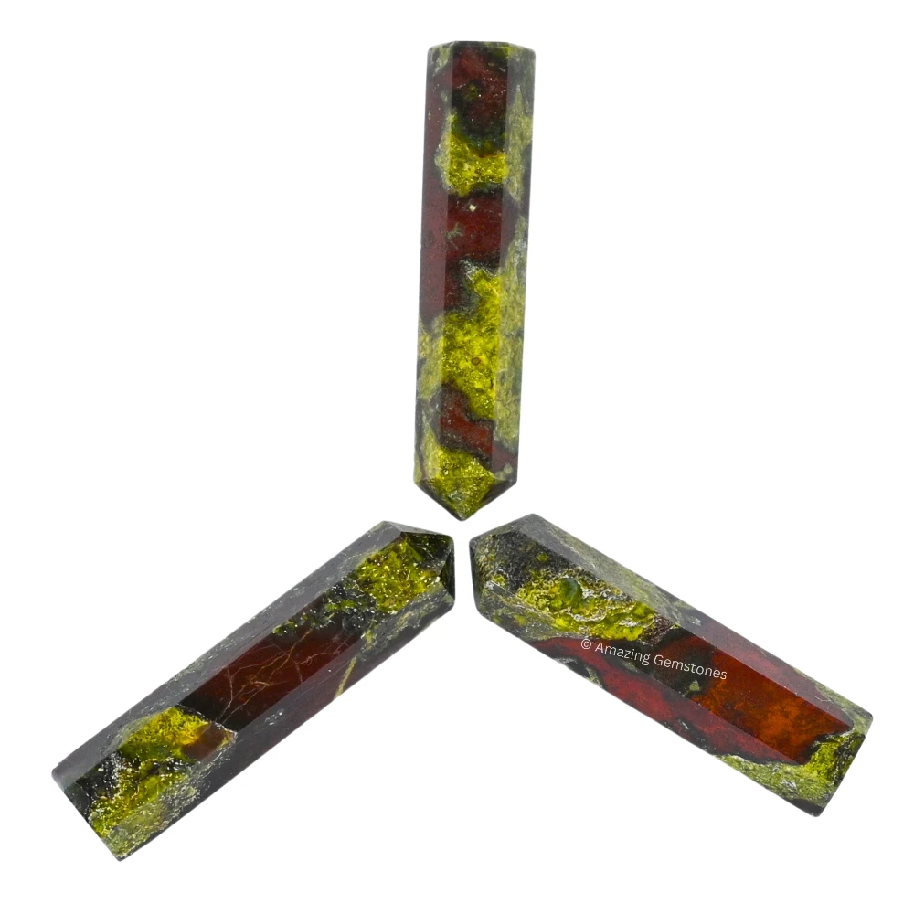 Dragon Bloodstone Pencil Points (Set of 3)