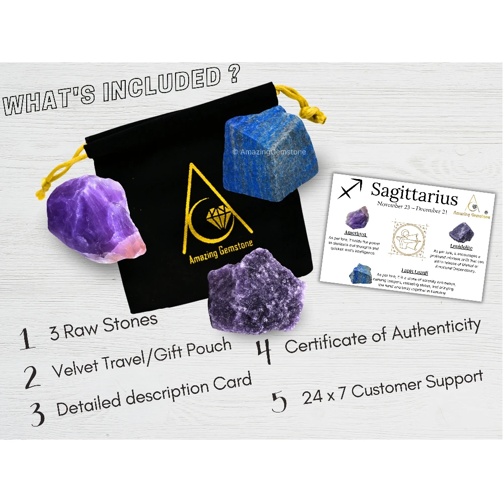 Crystals for Sagittarius