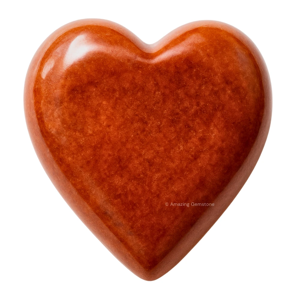 Chocolate Jasper Heart