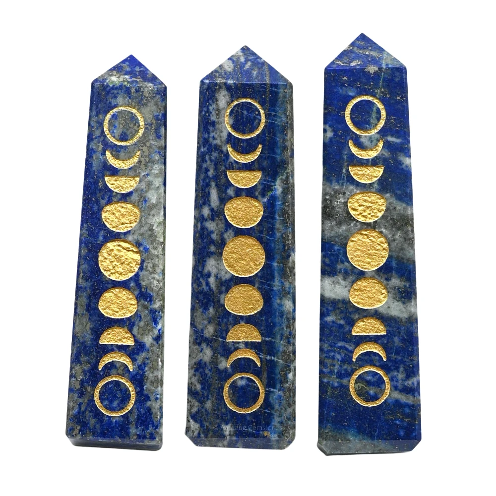 Lapis Lazuli Tower (4" - 5" Inch)