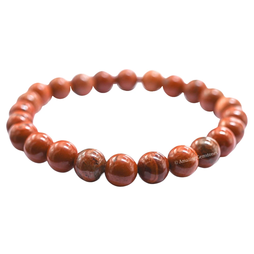 Red Jasper Bracelet (Strechable)