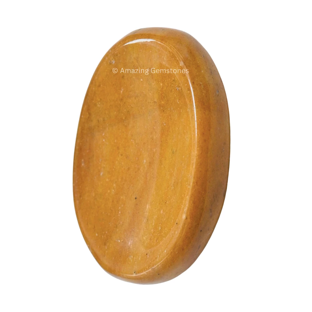 Yellow Jasper Worry Stone