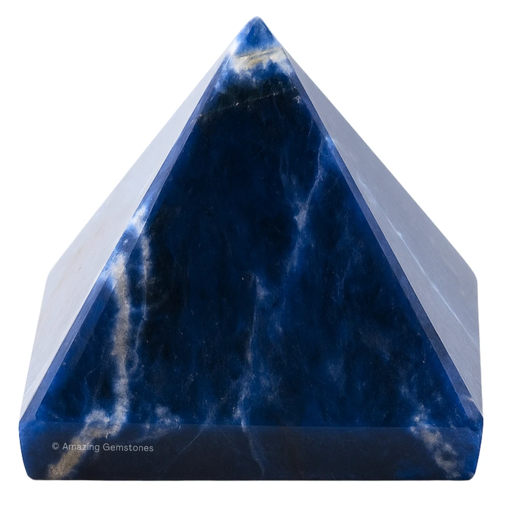 Sodalite Pyramid (1.5 Inch)