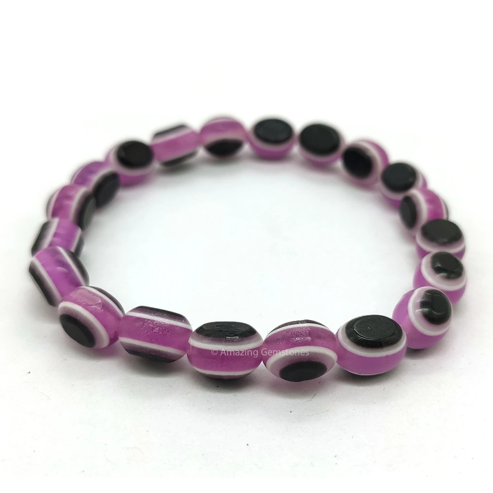 Purple Evil Eye Bracelet