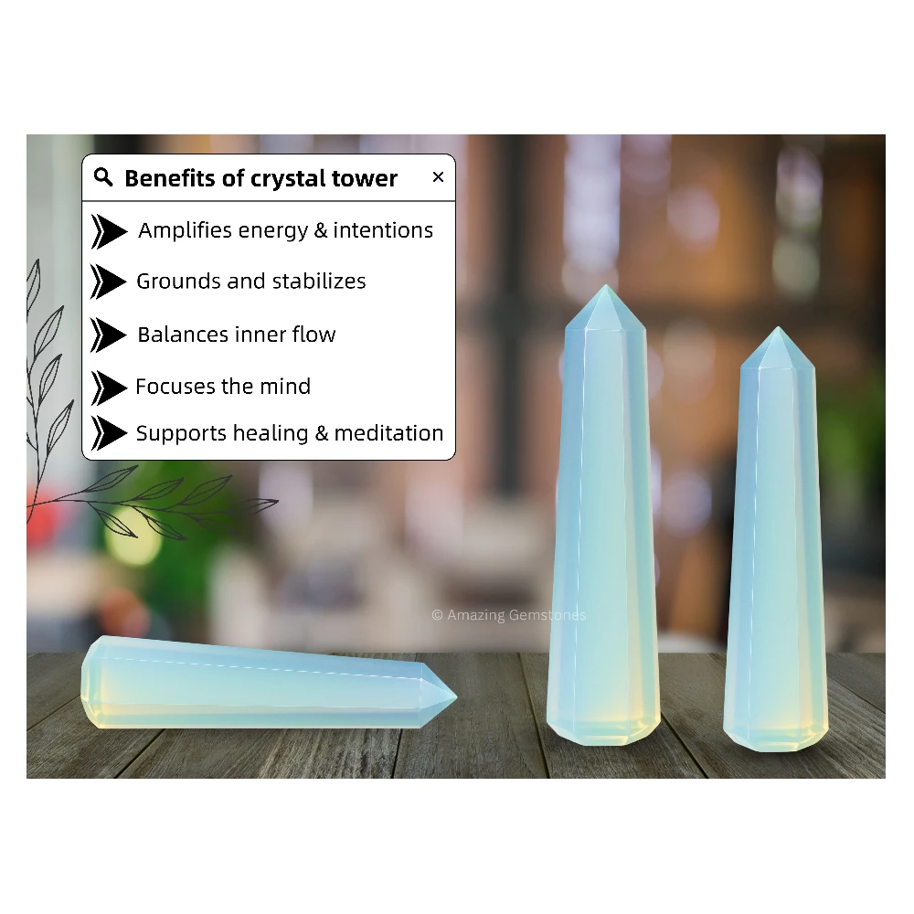 Opalite Tower (3" to 4" inch)
