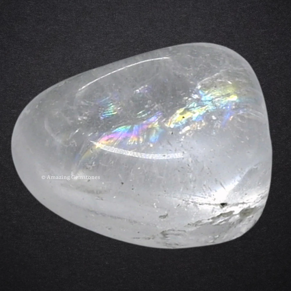Tumbled Rock Crystal Quartz Stones (1 oz)