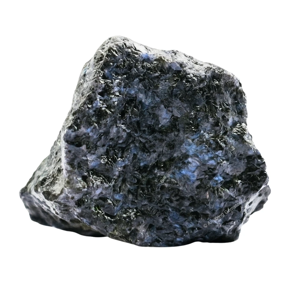 Indigo Gabbro Raw Crystals (2 Pieces)