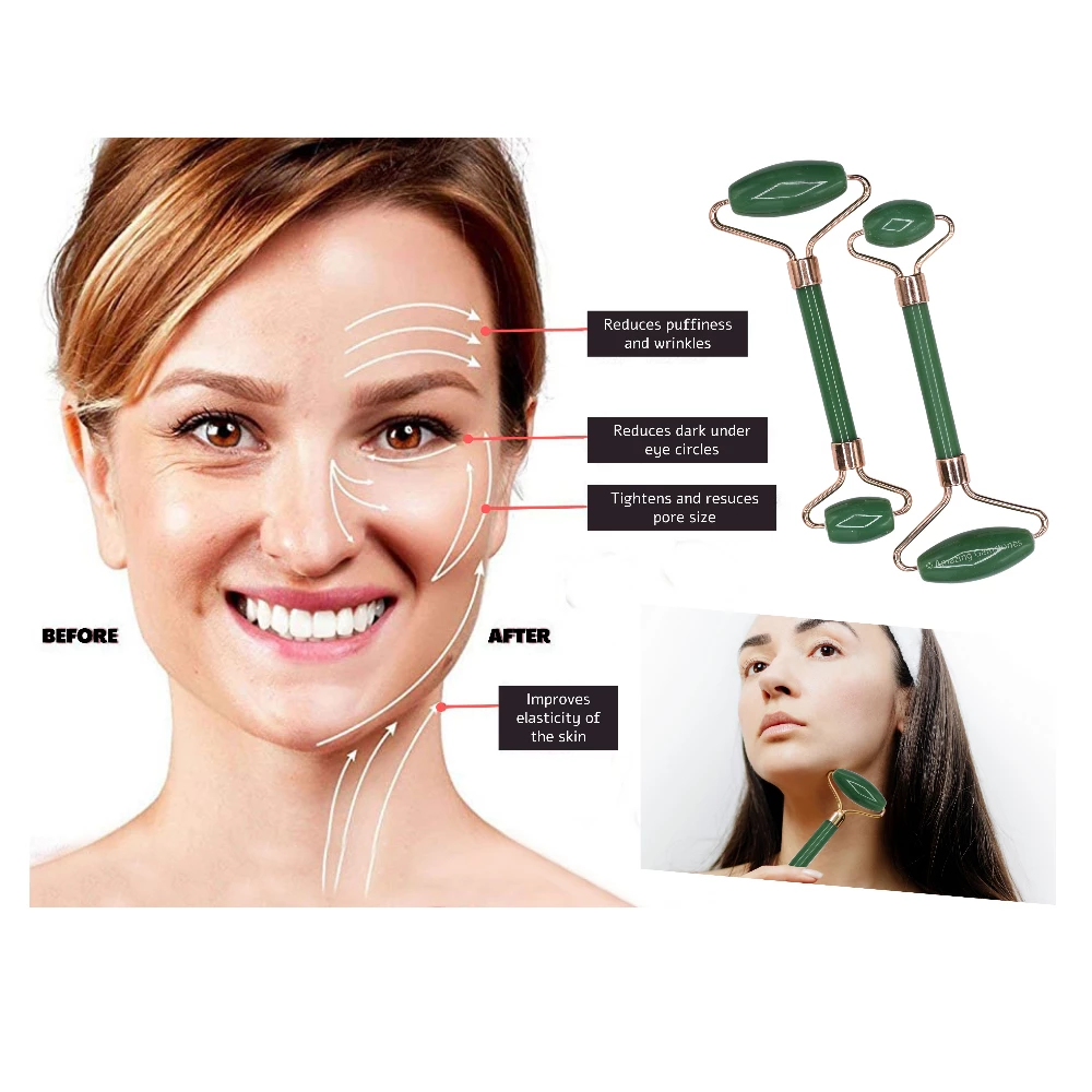 Dark Green Aventurine Face Roller