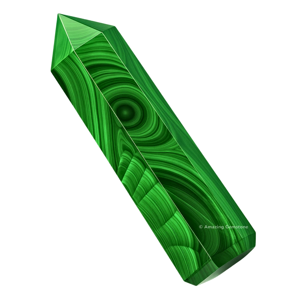 Malachite Tower (5.5" to 6" inch)