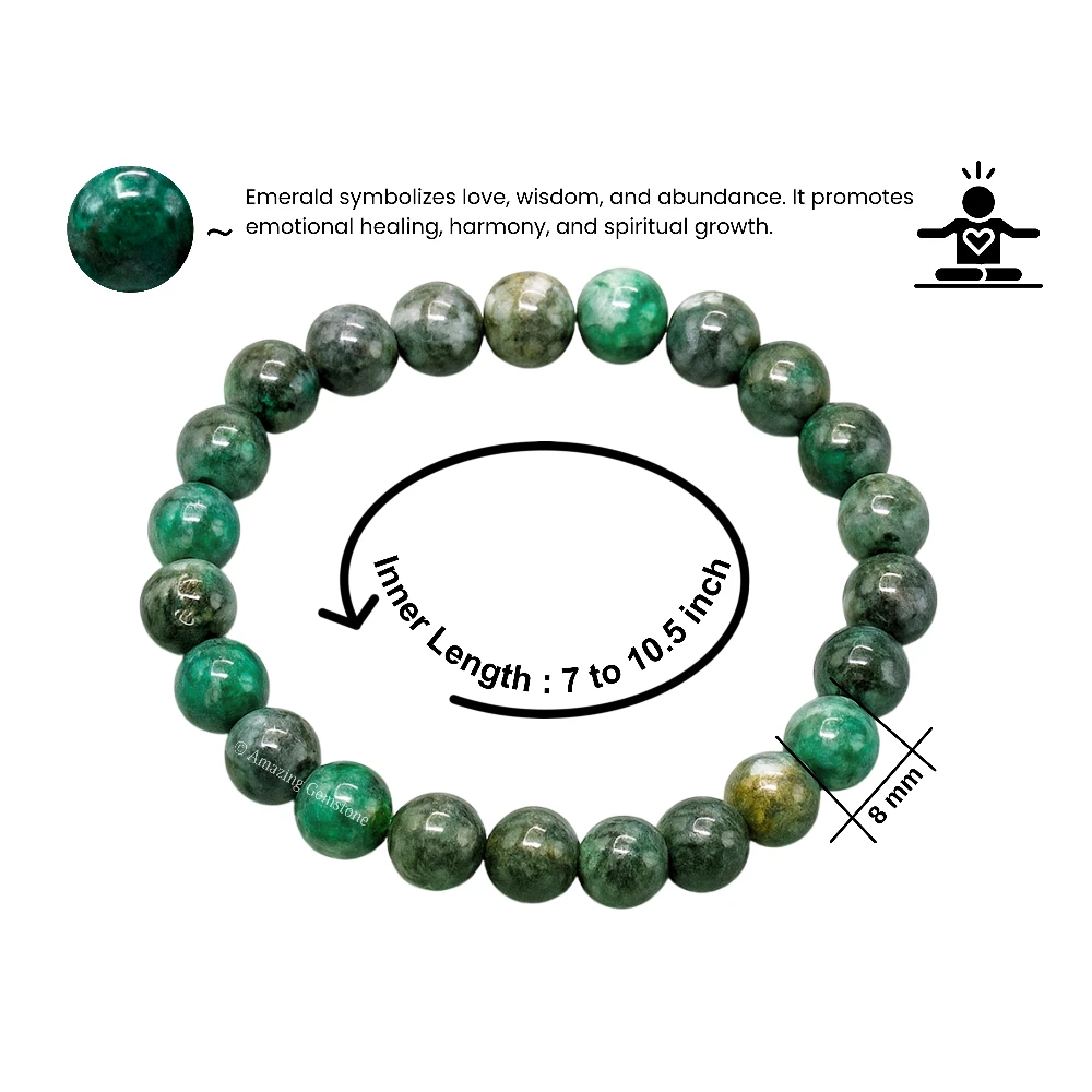 Emerald Bracelet (Strechable)