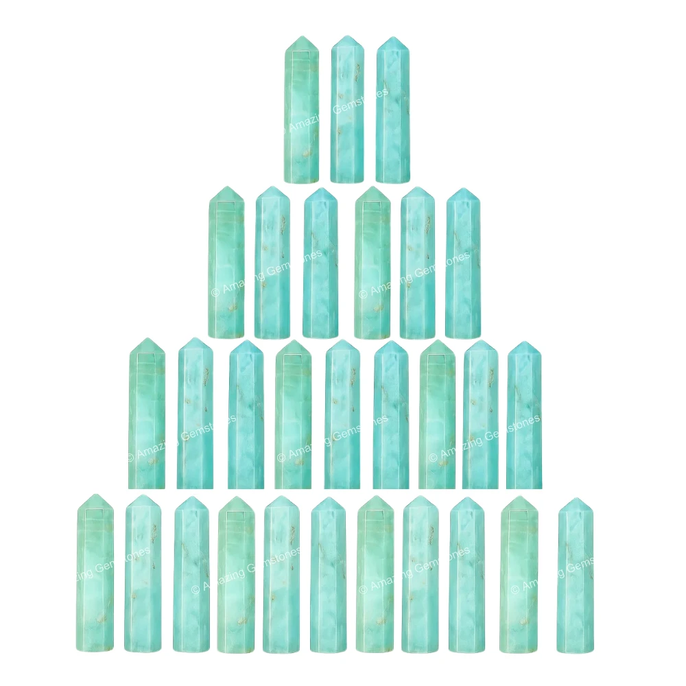 Caribbean Calcite Pencil Points (Set of 3)