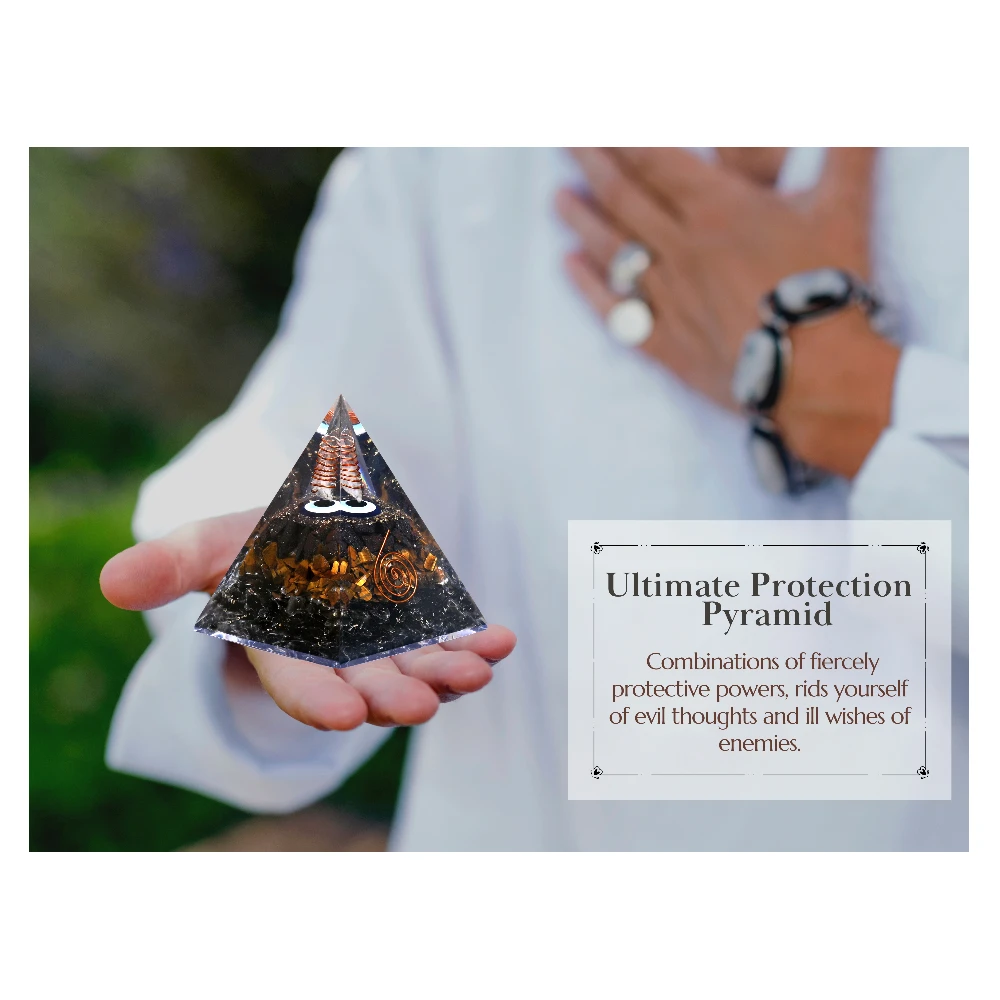 Ultimate Protection Orgone Pyramid - 95 mm