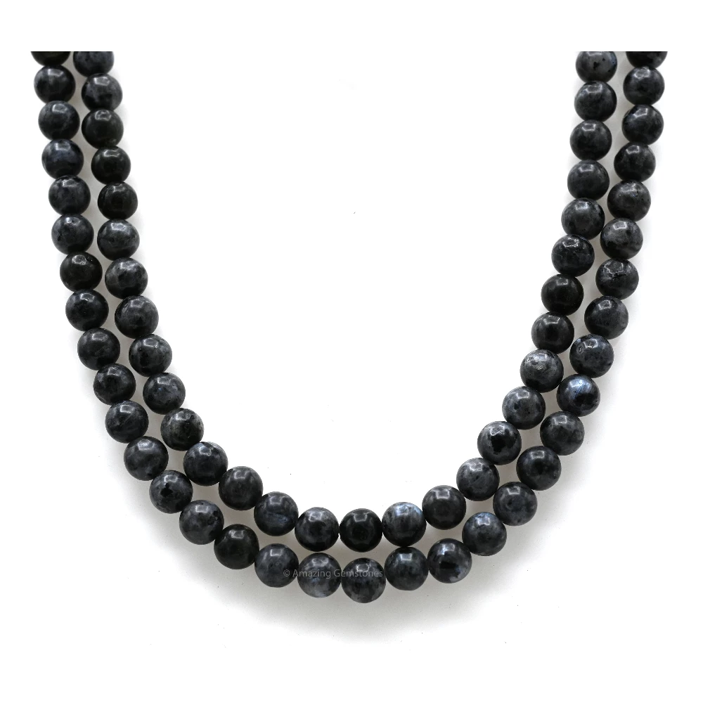 Larvikite Mala (Without Knot)