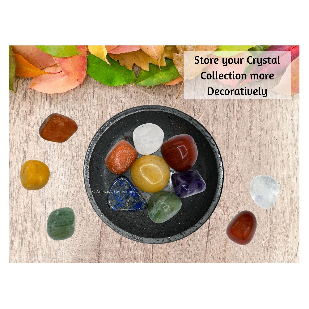 Hematite Crystal Bowl - 2 Inch
