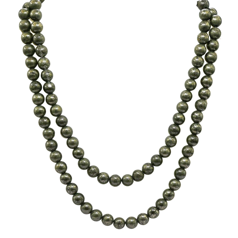 Pyrite Mala (Without Knot)