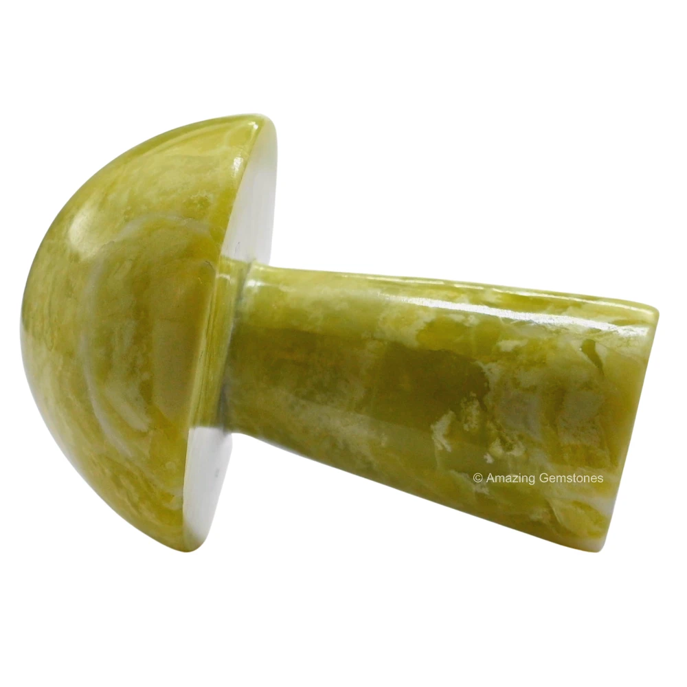 Serpentine Crystal Mushroom