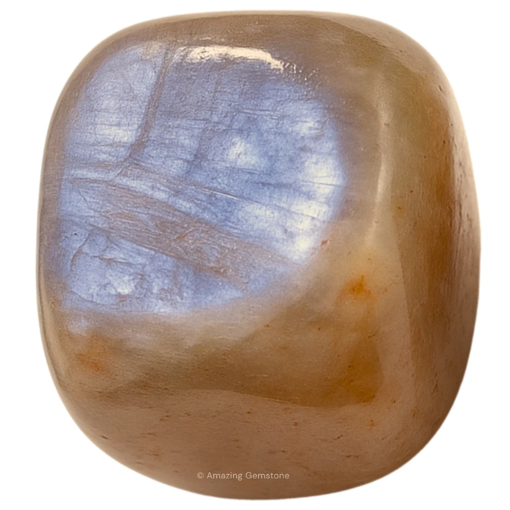 Tumbled Sun Moonstone Stone Crystals (1 oz)