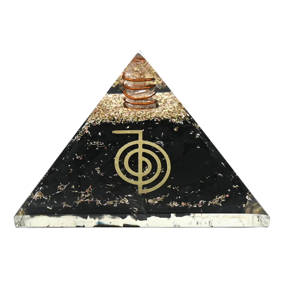 Shungite Orgone Pyramid - Reiki