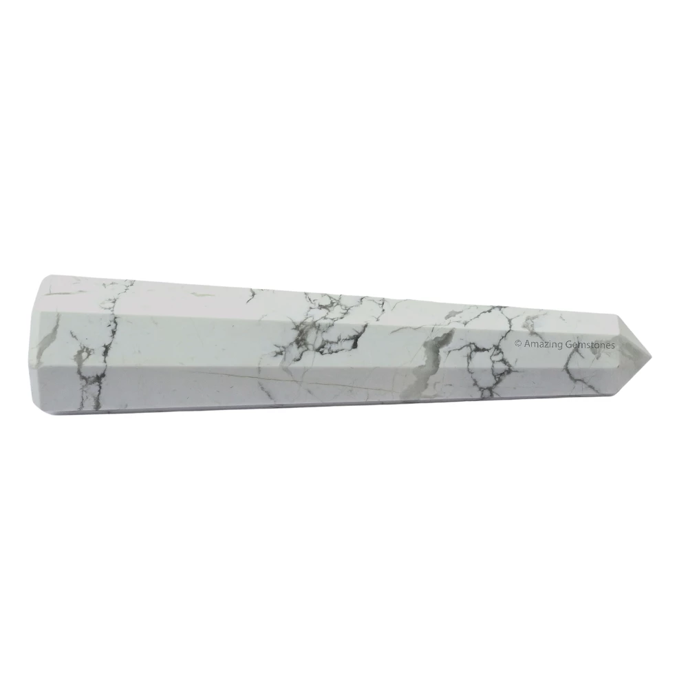 Howlite Tower (3-4 Inch)