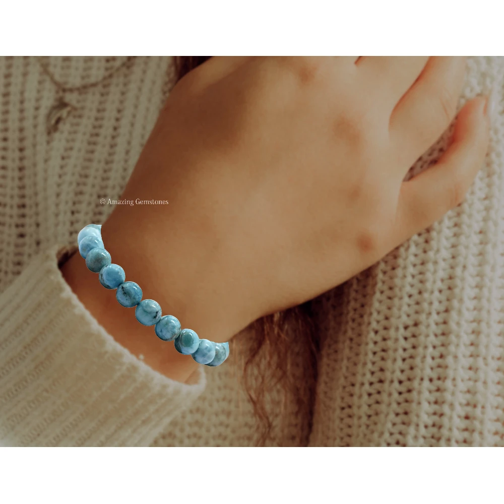 Larimar Bracelet (Adjustable)