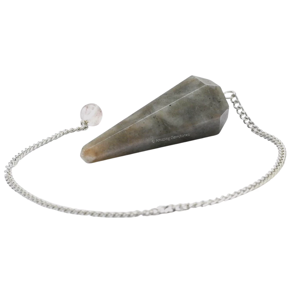 Chrysoberyl Cat's Eye Stone Pendulum