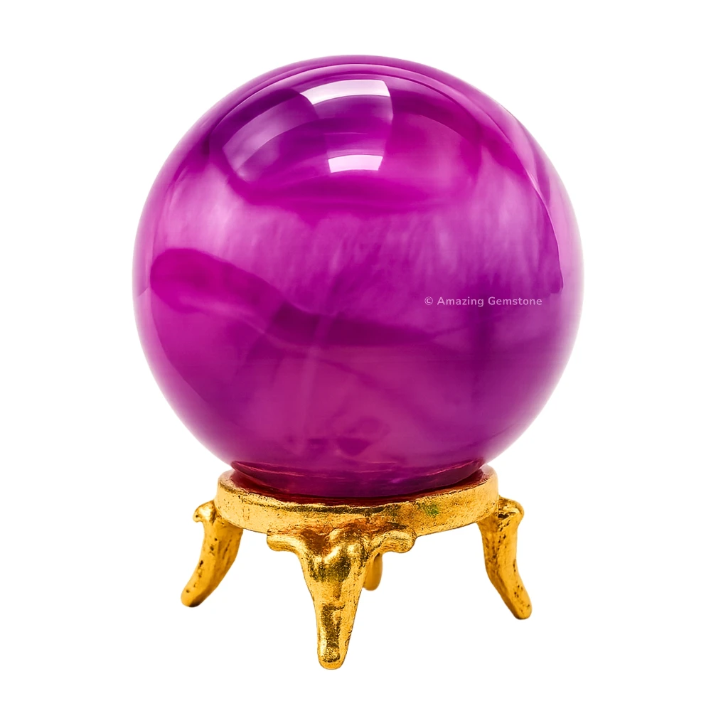 Pink Onyx Sphere (1.5 Inch)