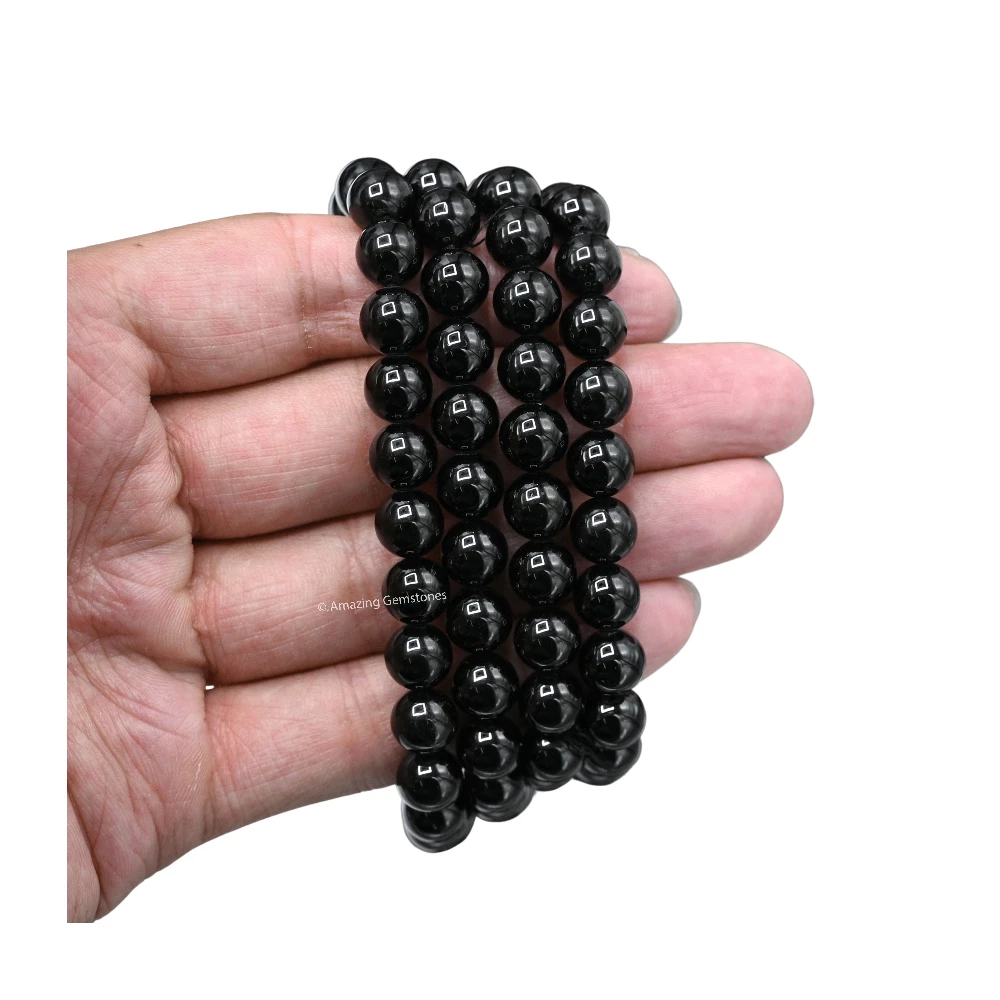 Black Tourmaline Mala (Without Knot)