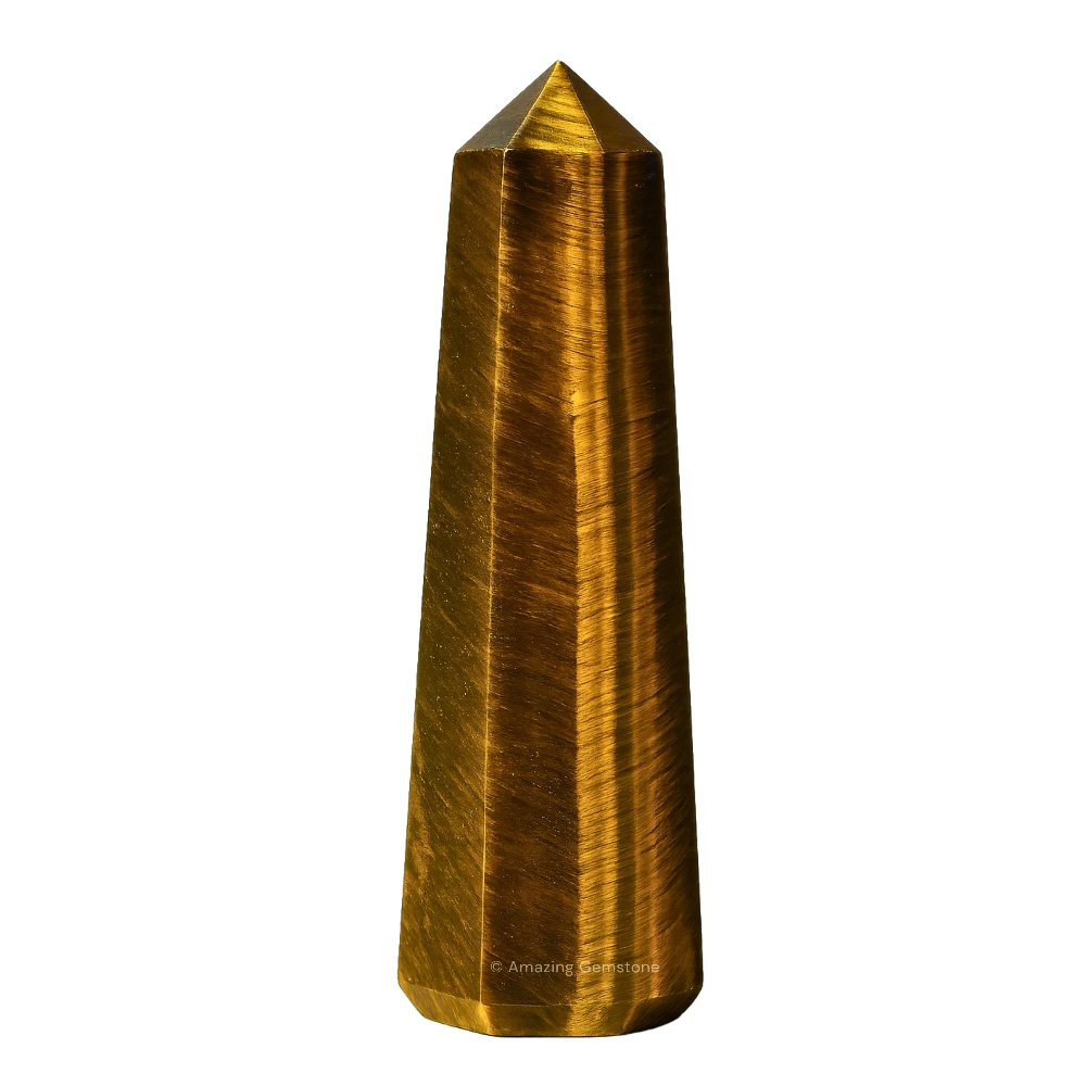 Tiger Eye Tower (3-4 Inch)