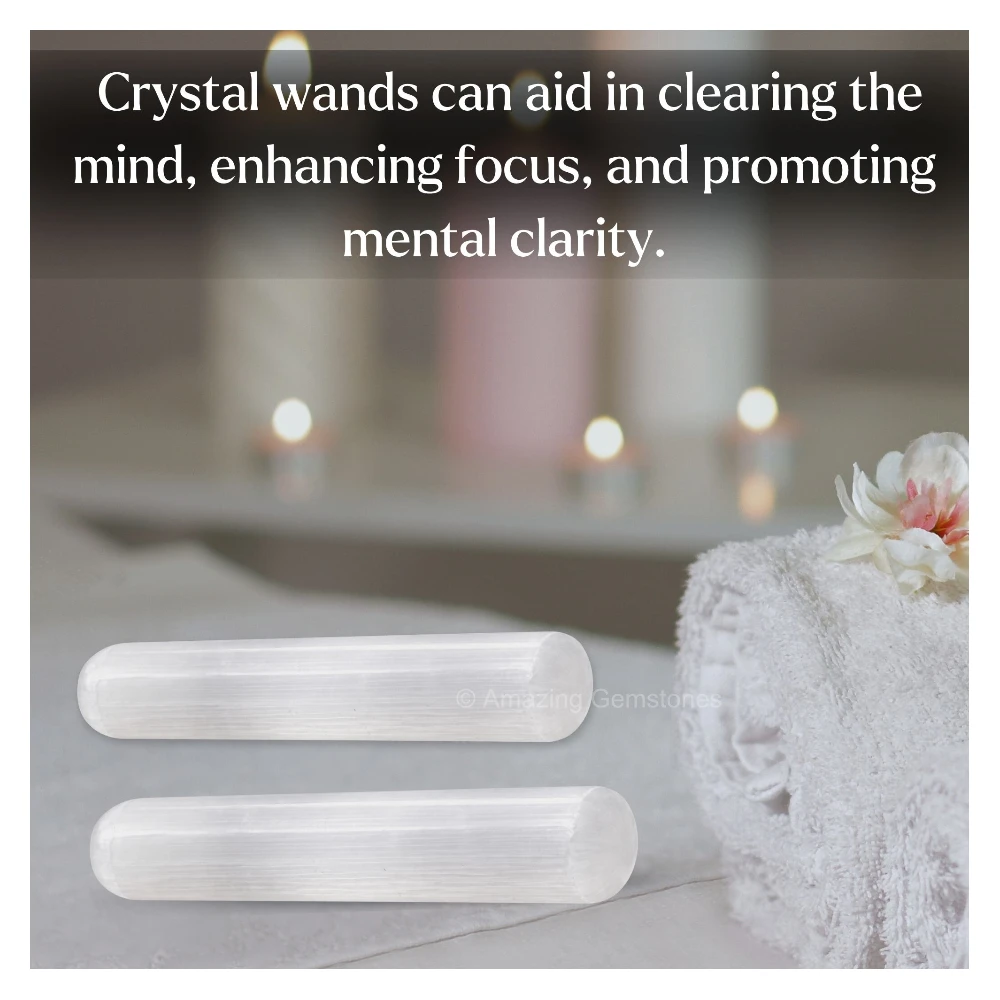 Large Selenite Wand